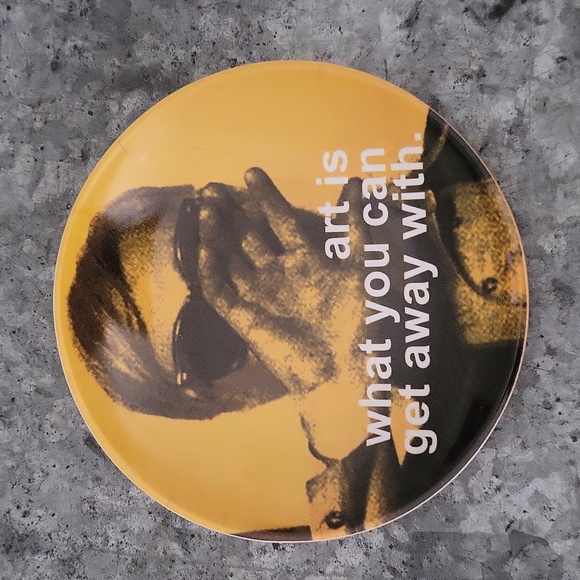 Precidio Andy Warhol Melamine Plates - Picture 4 of 8
